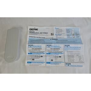 Genie Intellicode Wireless Keyless Keypad Garage Door Opener ACSD1G